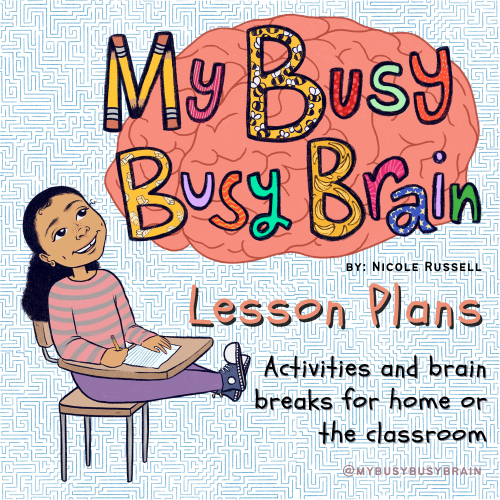 Busy Brain Lesson Plan Bundle (3 Lessons + 1 Brain Break Digital Download Activities)